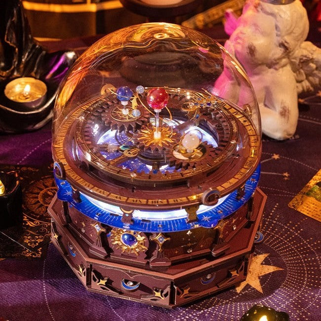 Planisphere DIY Music Box | Gear Motion