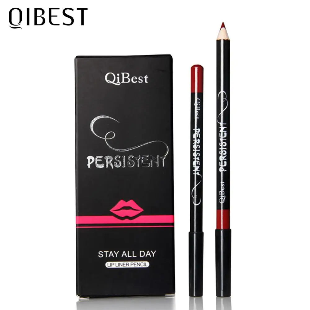 12PCs Pencil Waterproof Matte Lip Liners Set