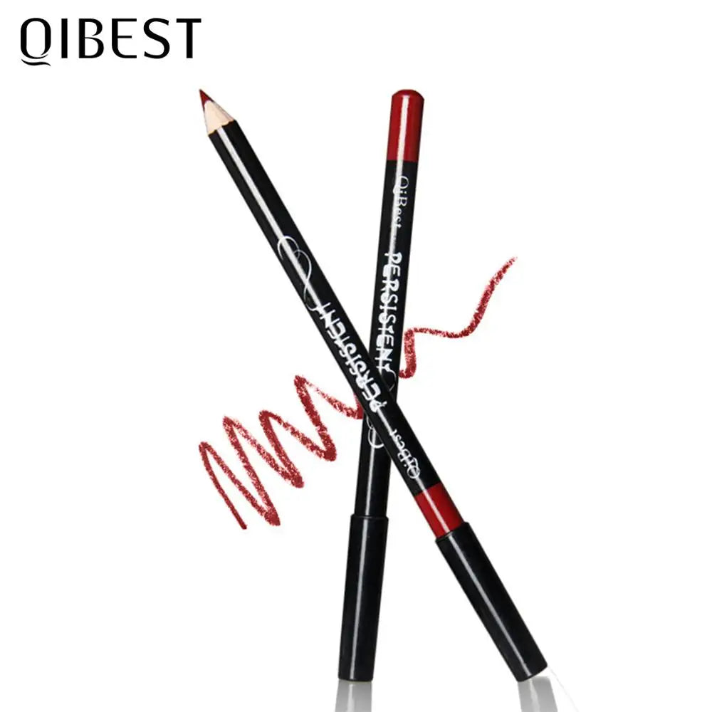 12PCs Pencil Waterproof Matte Lip Liners Set