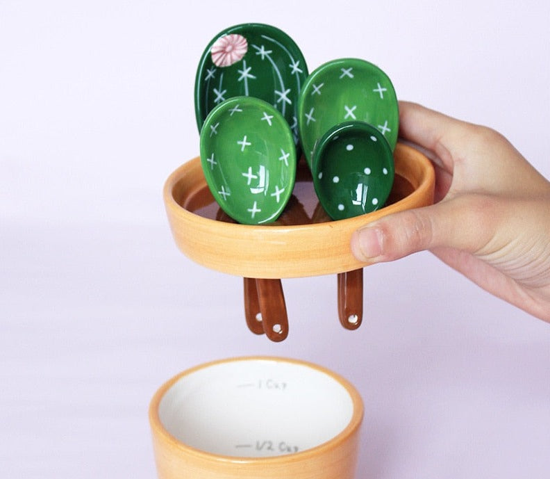 Cactus Spoon Measuring Set