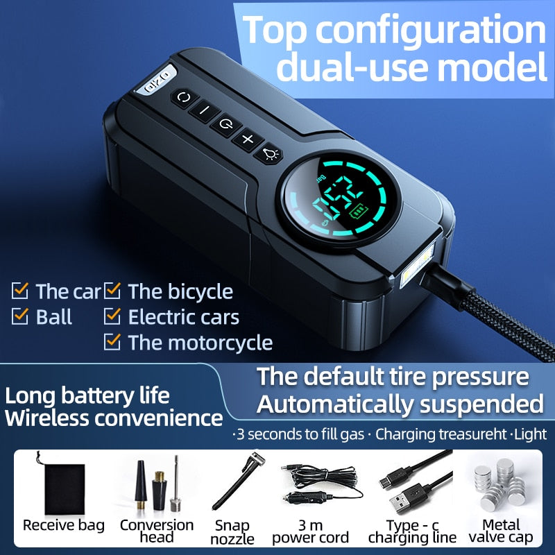 CarBoost Smart Digital Tire Air Inflator