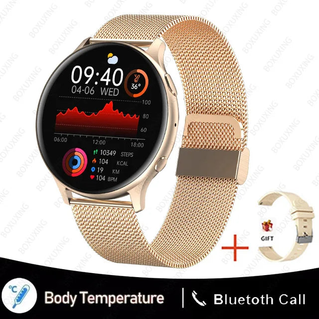 OLED Smartwatch Fitness Heart Rate Tracker