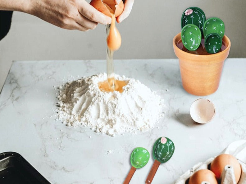 Cactus Spoon Measuring Set