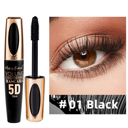 Waterproof Colorful 5D Mascara Quick Dry Long Eyelash Eyes Makeup Tools