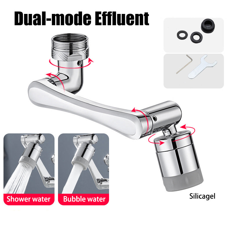 Rotatable Faucet Extension Nozzle – Splash-Proof Universal