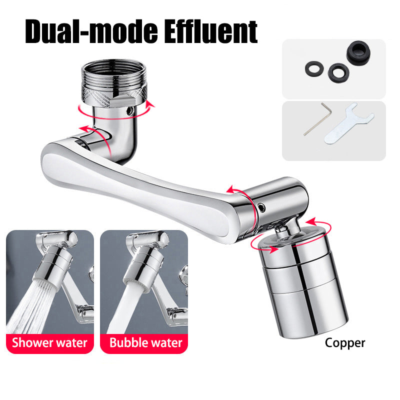 Rotatable Faucet Extension Nozzle – Splash-Proof Universal