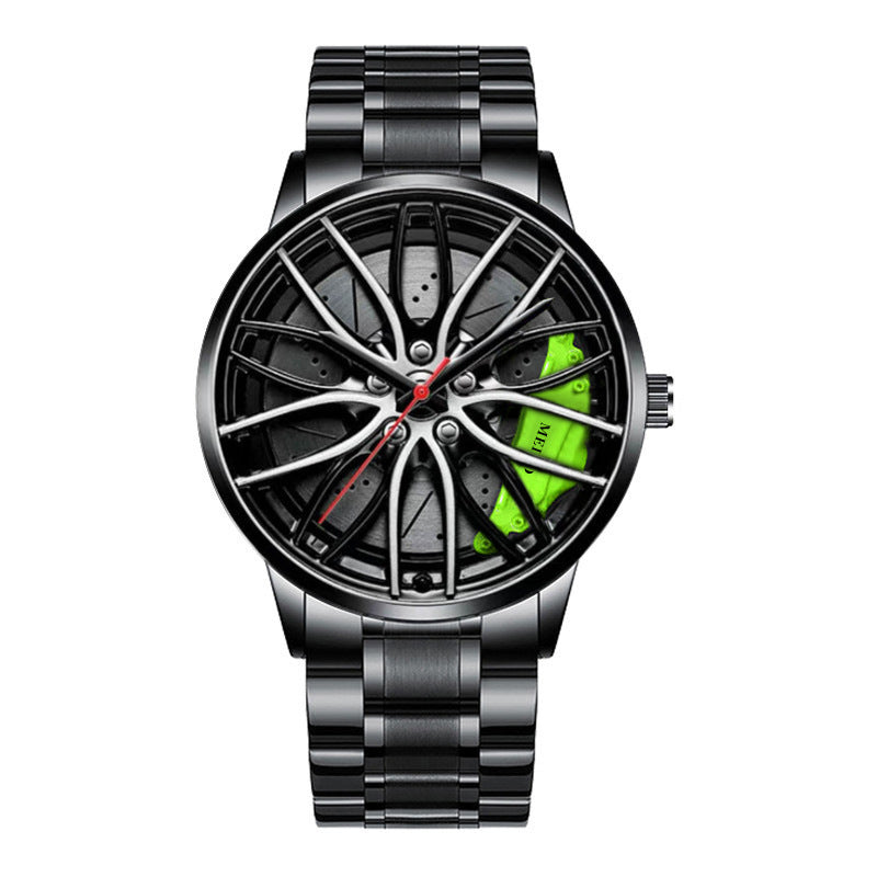 Male Watch Hip Hop Creative Fashion Sports Wristwatch