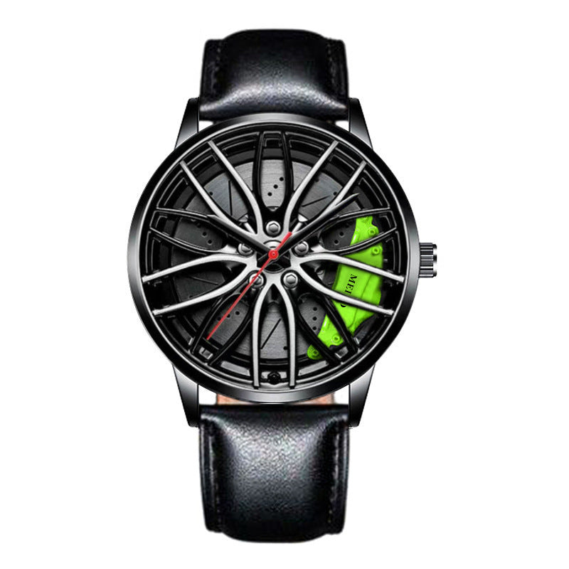 Male Watch Hip Hop Creative Fashion Sports Wristwatch