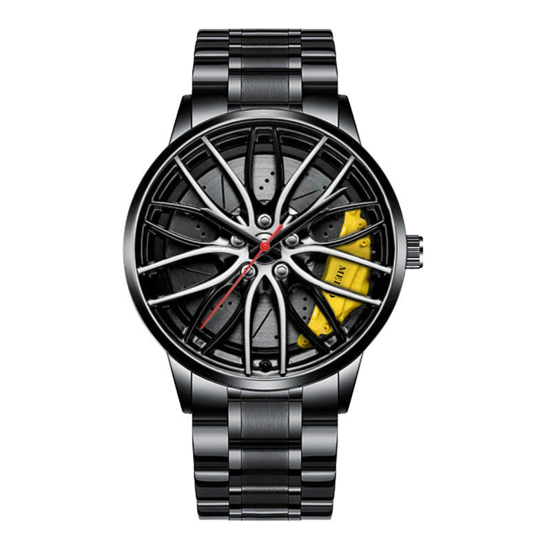 Male Watch Hip Hop Creative Fashion Sports Wristwatch