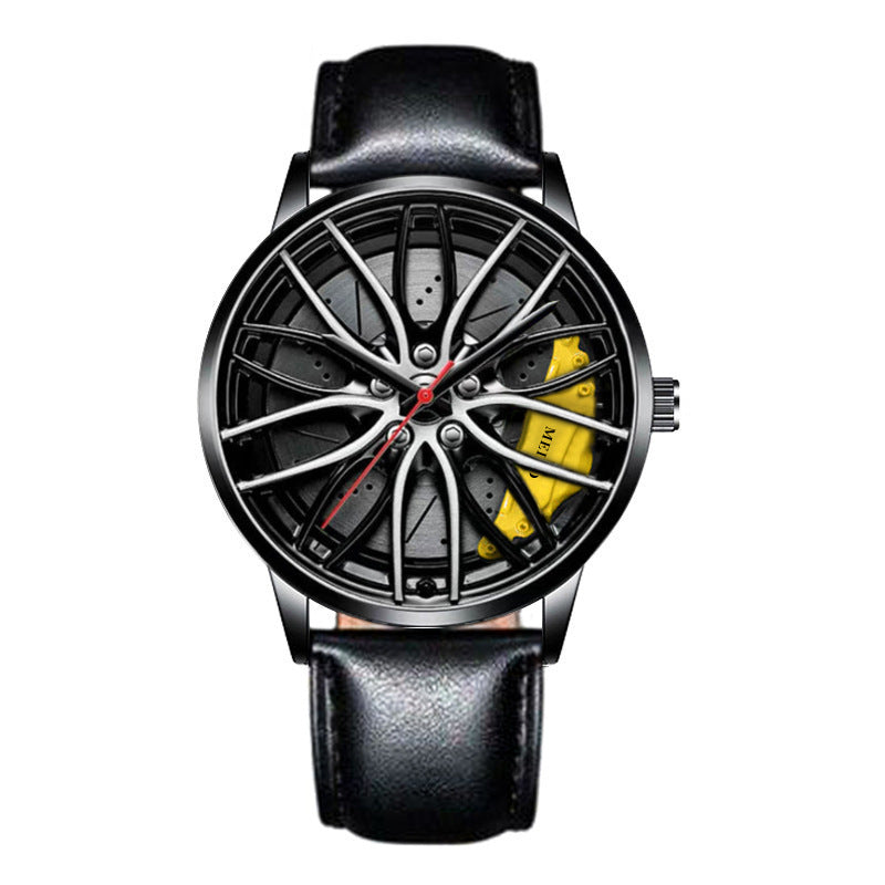 Male Watch Hip Hop Creative Fashion Sports Wristwatch