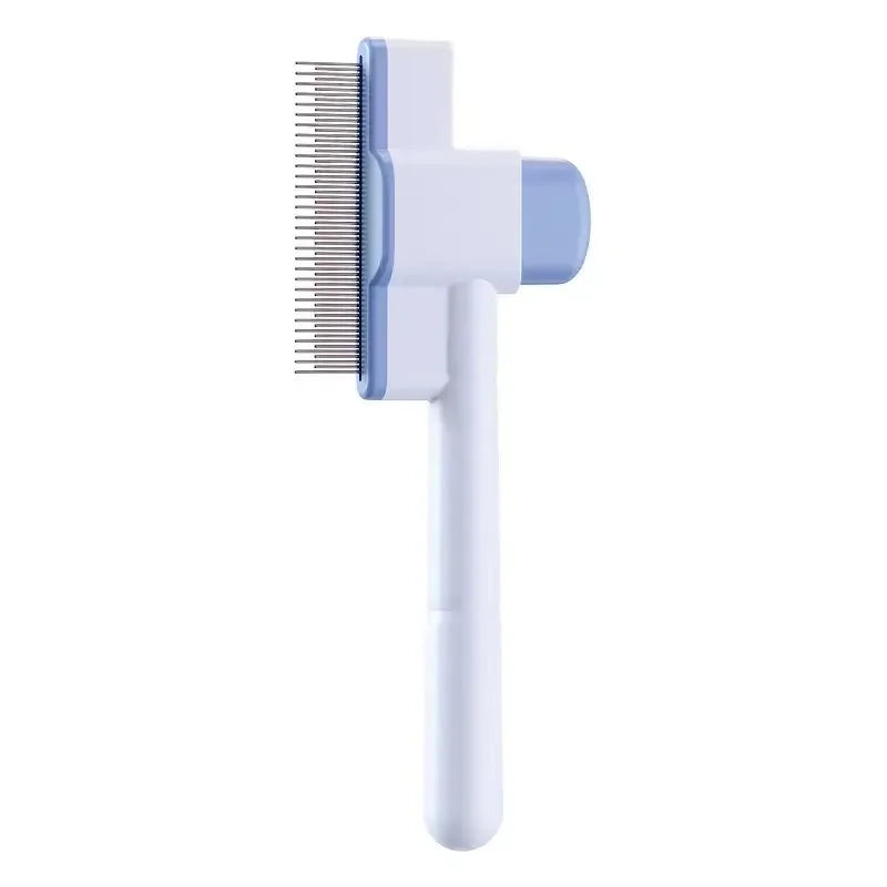 Pet Grooming Comb - Knot Remover & Self-Cleaning Brush for Cats & Dogs