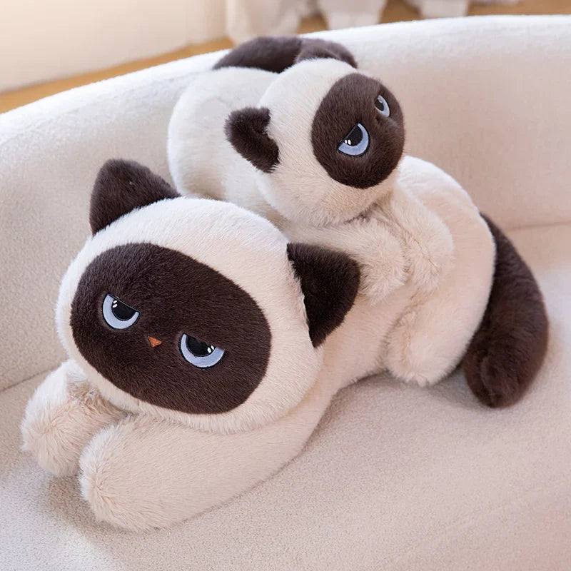 Momo the Long Kawaii Siamese Cat Plush
