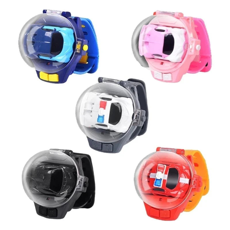 Toy Watch RC Car – Wearable Remote Control Electric 2.4G Alloy RC Car