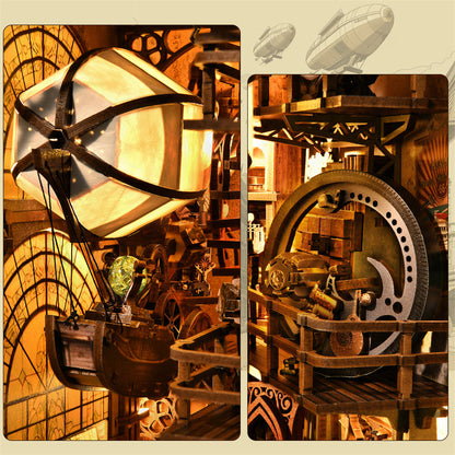 Uncle Peter’s Steampunk Workshop DIY Book Nook Kit