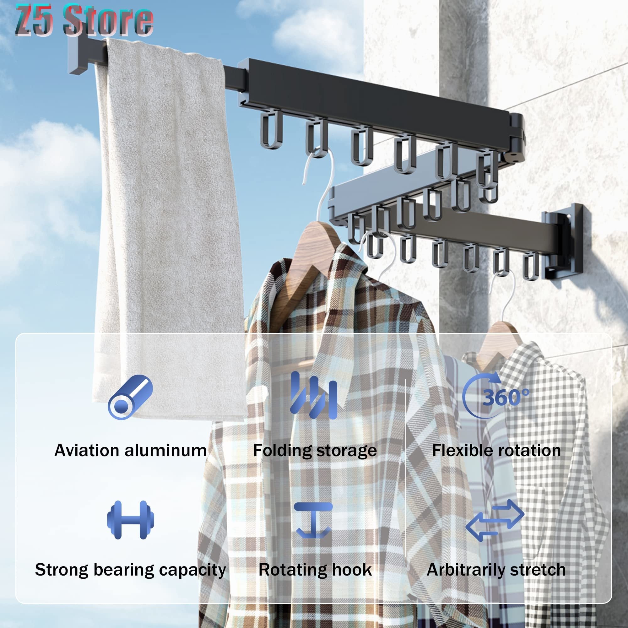 Folding Clothes Hanger