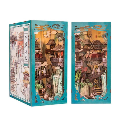 Su Dongpo's Life DIY Book Nook Kit | Bookshelf Inserts