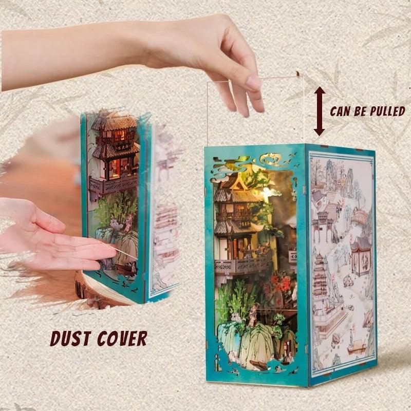 Su Dongpo's Life DIY Book Nook Kit | Bookshelf Inserts