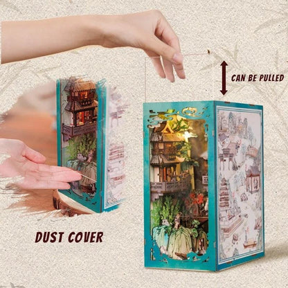 Su Dongpo's Life DIY Book Nook Kit | Bookshelf Inserts