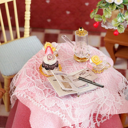 Sweet Berries Time Dessert Shop DIY Dollhouse Kit