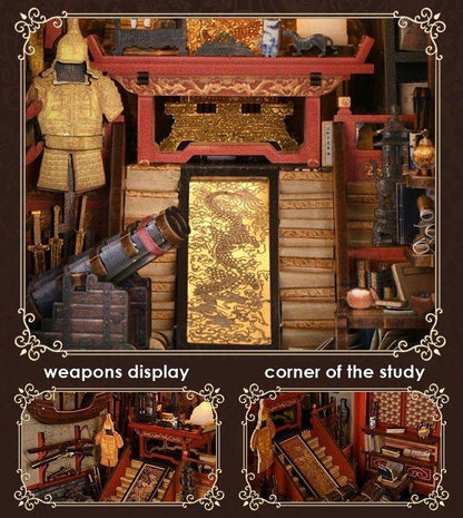 The Emperor's Study DIY Book Nook Kit