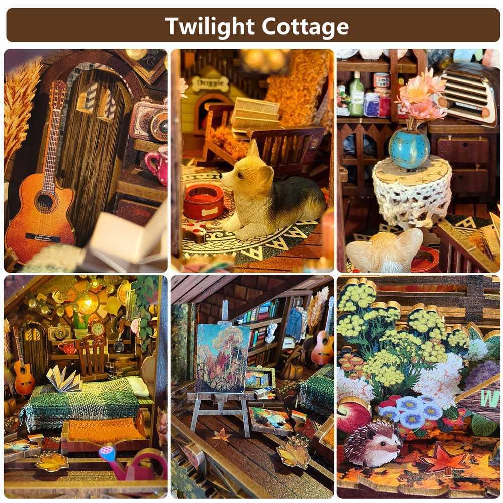 Twilight Cottage DIY Book Nook Kit