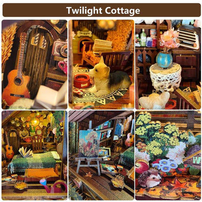 Twilight Cottage DIY Book Nook Kit