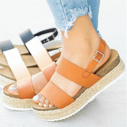 New Platform Sandals With Wedges Shoes For Women