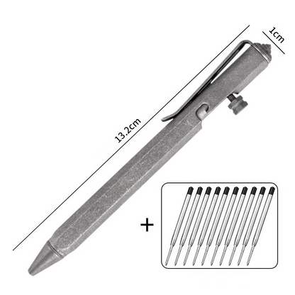 Tactical Titanium Alloy Self-defense Signature Pen