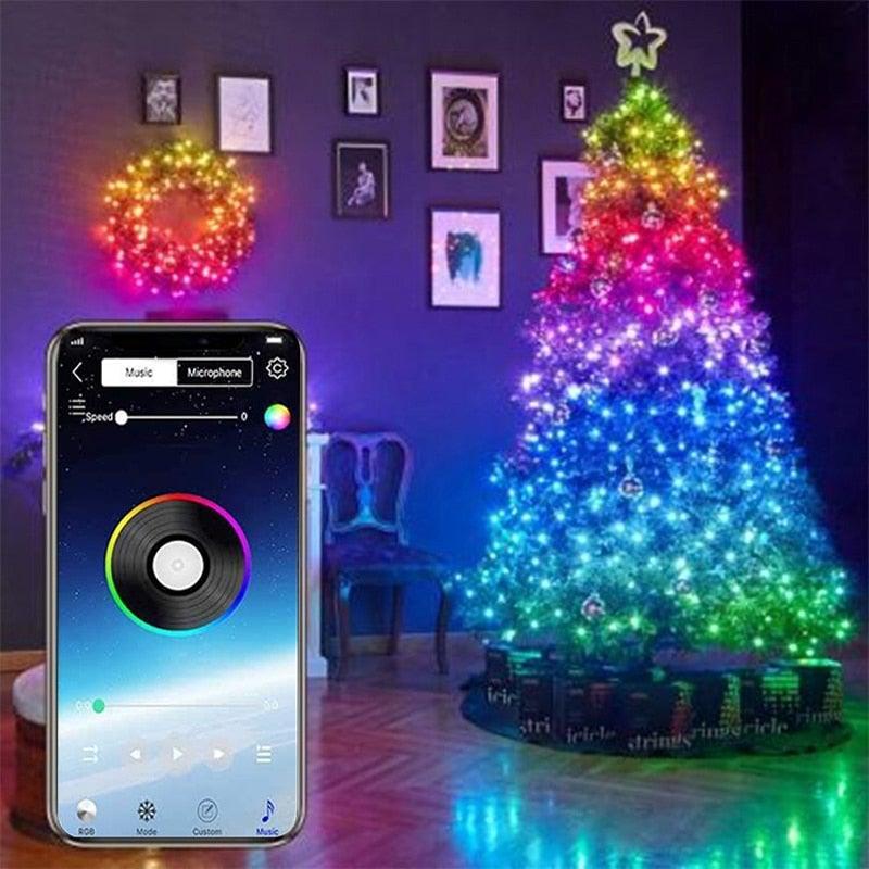 App Control Fairy Lights for Christmas Tree Decoration