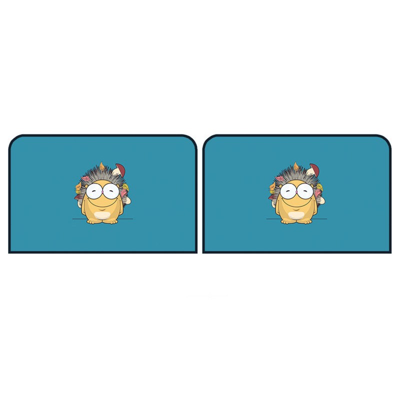 2-Piece Universal Car Side Window Sun Shades with UPF40, for Sedan, SUV, Truck