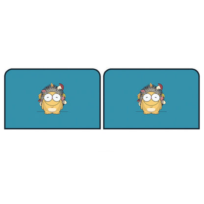 2-Piece Universal Car Side Window Sun Shades with UPF40, for Sedan, SUV, Truck