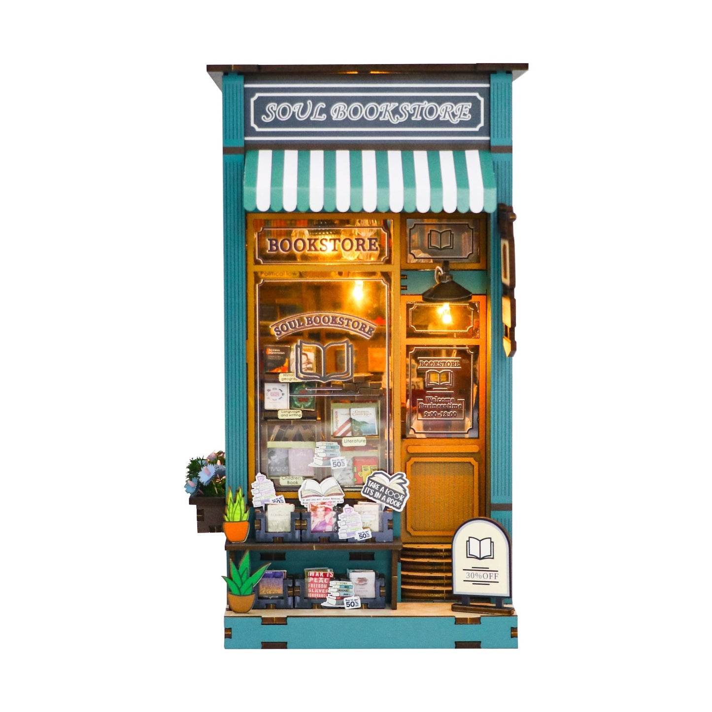 Soul Bookstore DIY Book Nook Kit