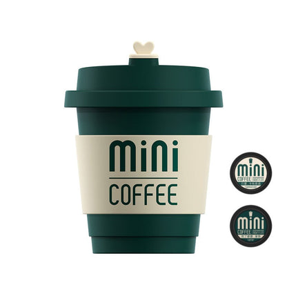 Cute Coffee Cup Car Air Freshener Vent Clip, with Coffee Scented Refills