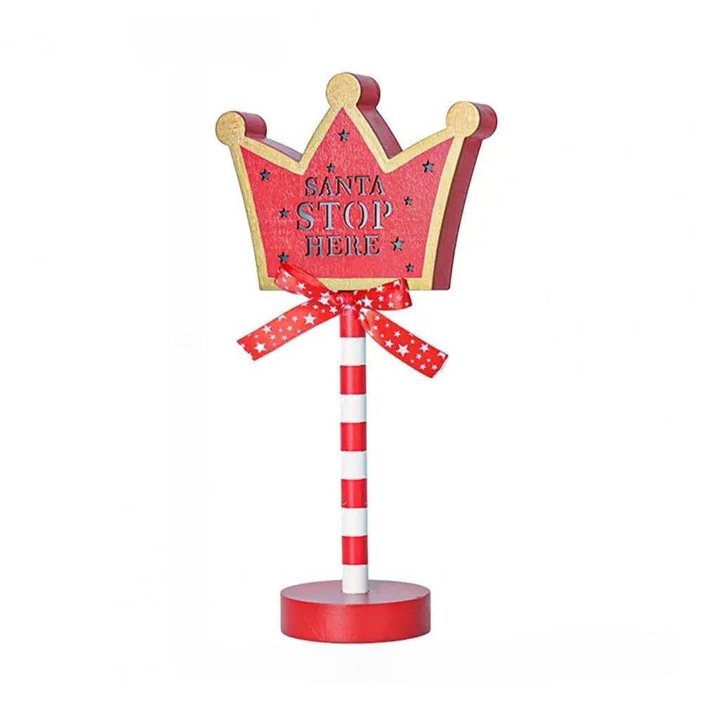 Christmas LED Wooden Desktop Sign Lights – Create a Festive Atmosphere for Your Holiday Celebrations