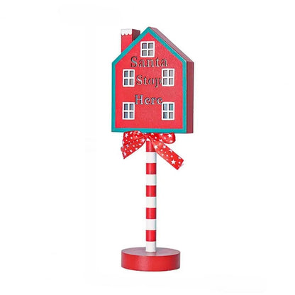 Christmas LED Wooden Desktop Sign Lights – Create a Festive Atmosphere for Your Holiday Celebrations