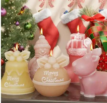 Christmas Tree Candle Silicone Mold – 3D DIY Mold Kit for Handmade Candles, Soaps & Holiday Crafts