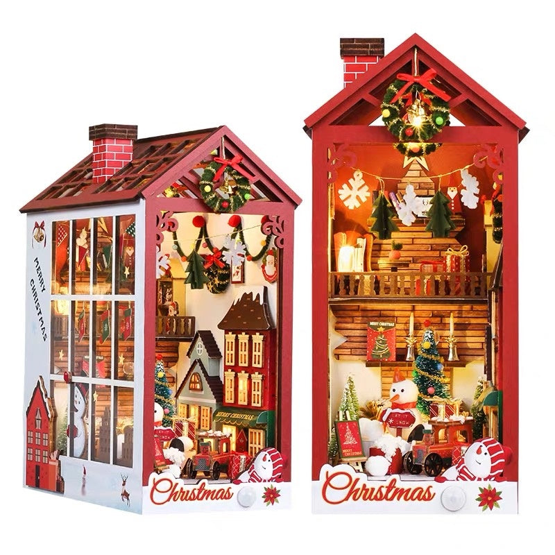 Christmas World DIY Book Nook Kit