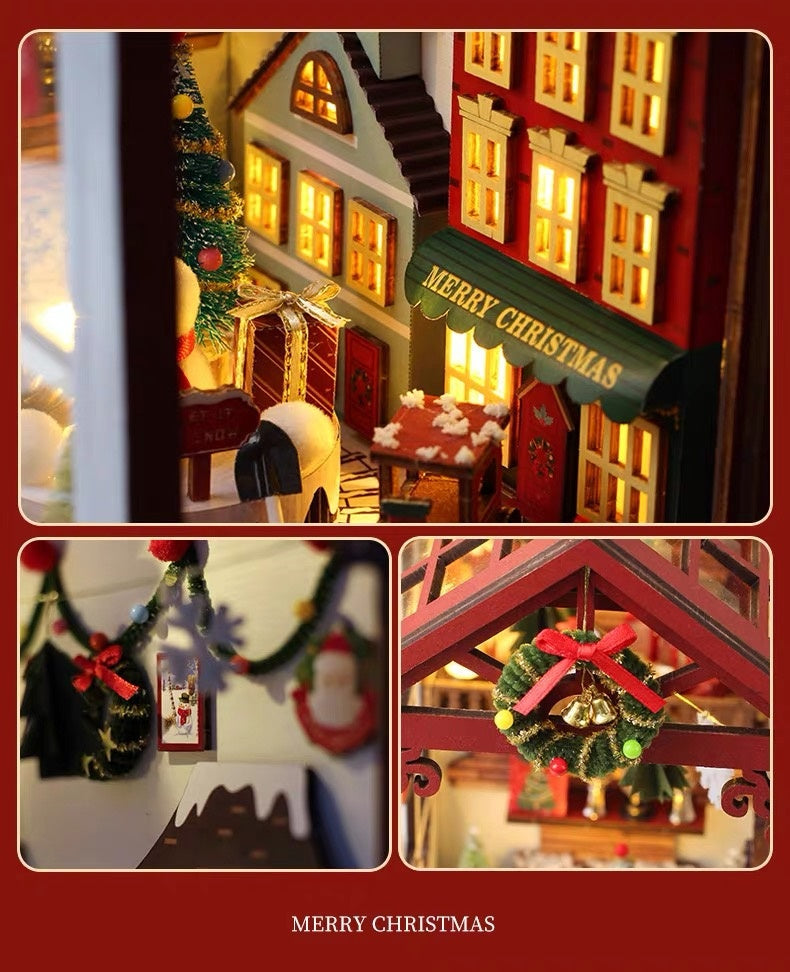 Christmas World DIY Book Nook Kit