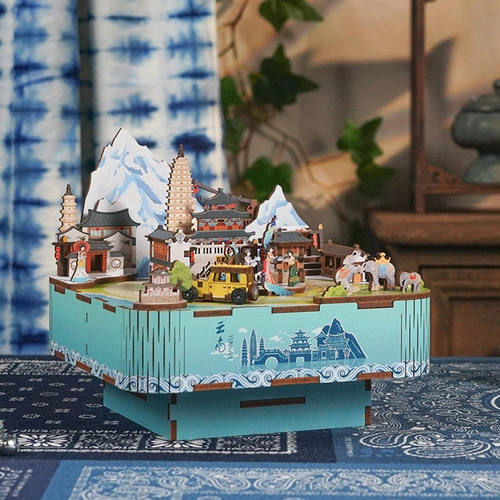 Colorful Yunnan | Wooden Puzzles | DIY Music Box