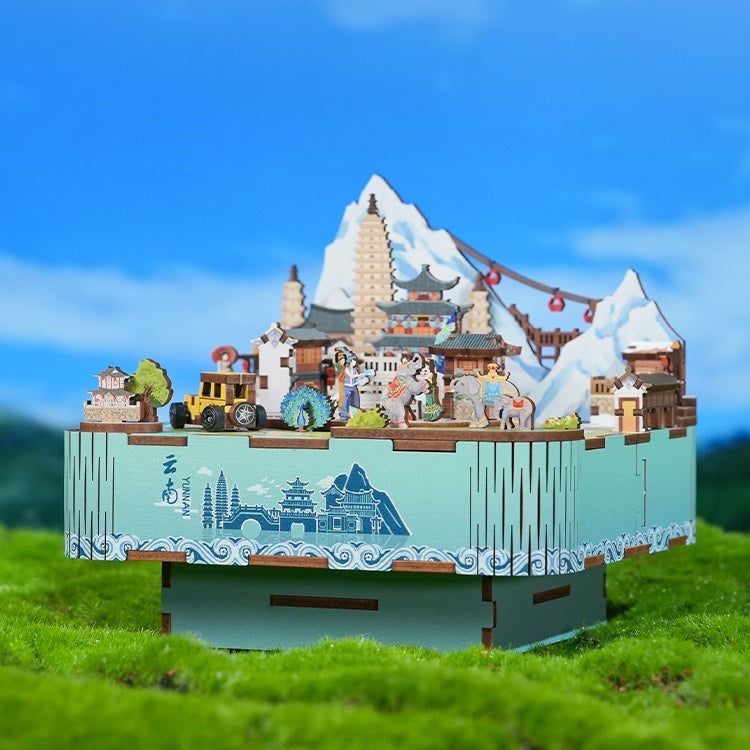 Colorful Yunnan | Wooden Puzzles | DIY Music Box
