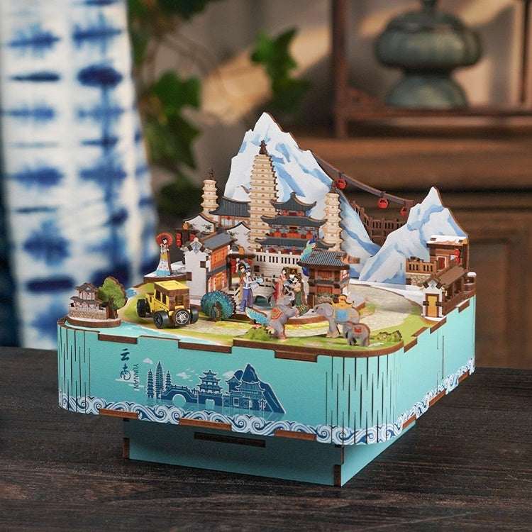 Colorful Yunnan | Wooden Puzzles | DIY Music Box