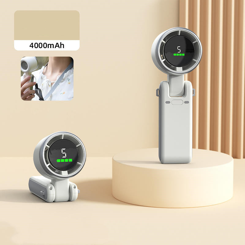 4000mAh Turbocharged Handheld Mini Fan