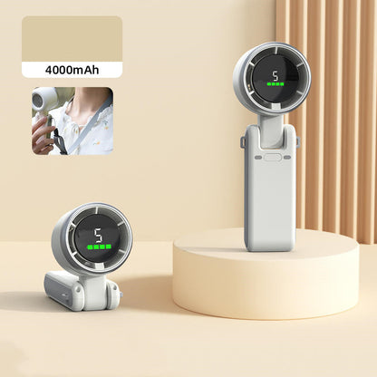 4000mAh Turbocharged Handheld Mini Fan