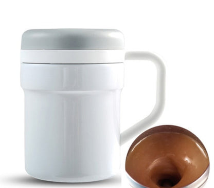 Magnetic Self Stirring Coffee Mug, No Battery, Switch and Spoon, for Office, Home & Travel