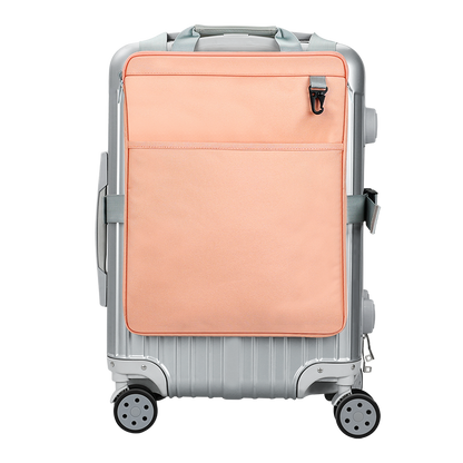 20-inch Luggage with Additional Bag, Foldable Carry-on Hanging Bag