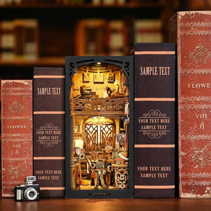 Darkroom Film | DIY Book Nook Kit | 3D Wooden Puzzle Bookend