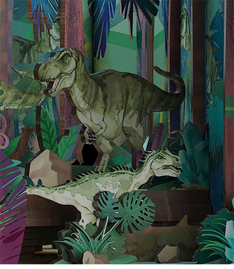 Dinosaur World DIY Book Nook Kit