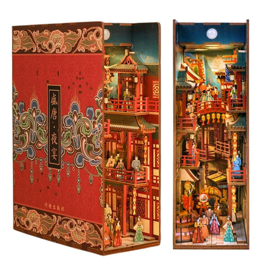 A Tang Dynasty Night Banquet DIY Book Nook Kit