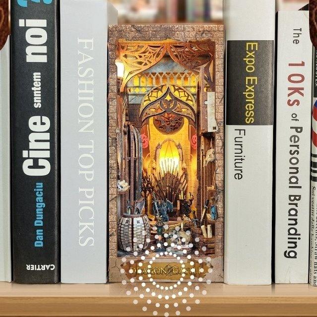 Dragon Castle DIY Book Nook Kit - Game of Thrones Inspired