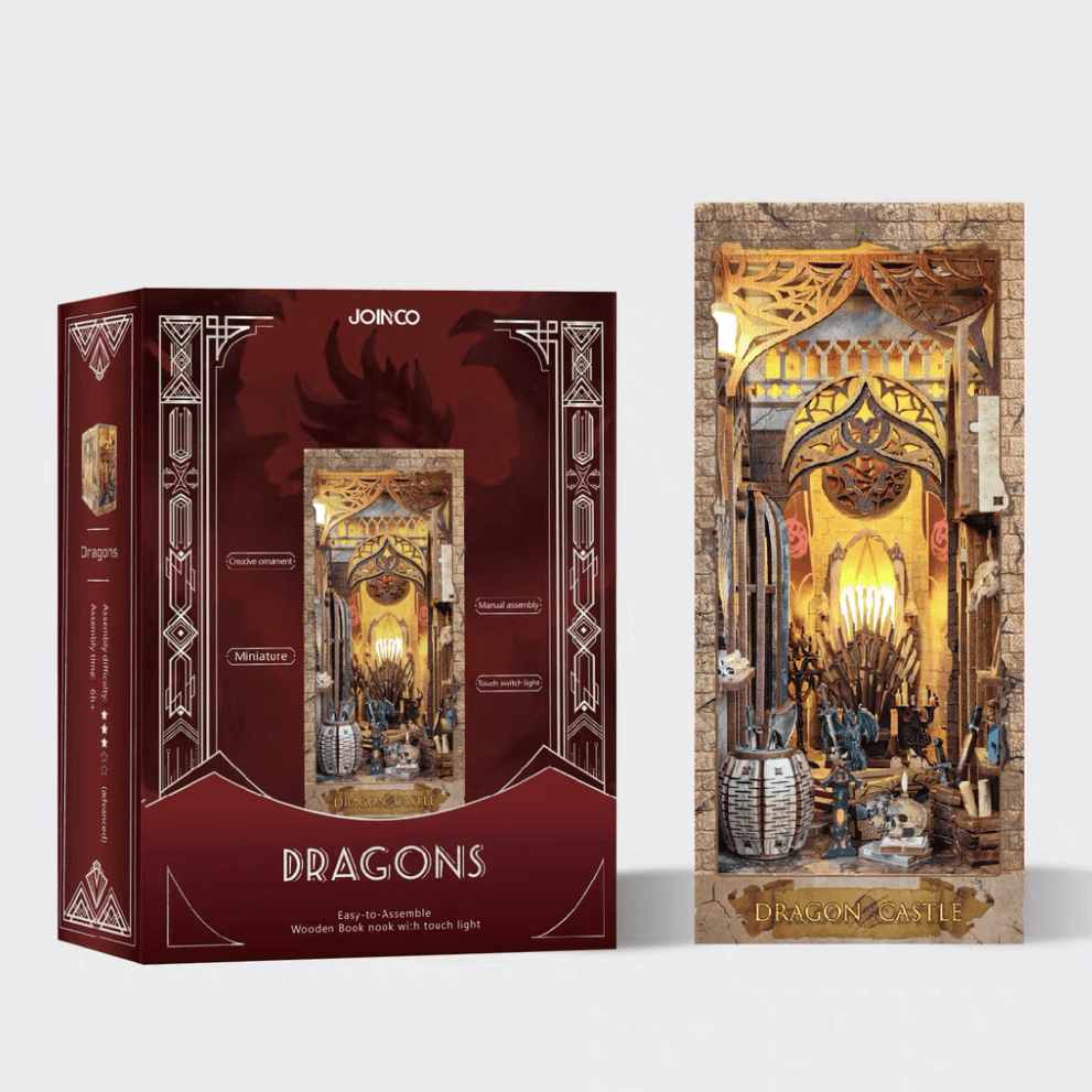Dragon Castle DIY Book Nook Kit - Game of Thrones Inspired